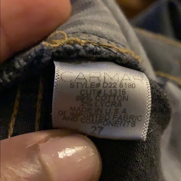 Carmar grey raw hem jeans size 27 - Picture 13 of 15